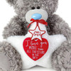 Me to You Large Tatty Teddy Bear Holding Star