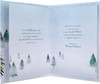 Classic Winter Scene with Tree Design Boyfriend Boxed Christmas Card