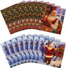 2 Retro Santa Designs Pack of 16 Boxed Charity Christmas Cards