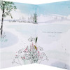 Contemporary Illustrated Winter Scene Design Husband Christmas Card