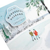 Contemporary Illustrated Winter Scene Design Husband Christmas Card