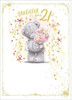 Me To You Bear Die Cut Large Daughter 21st Birthday Card