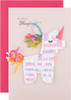 Unicorn Piñata Signature Design General Birthday Card