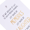 Contemporary Text Based Design with Sentimental Message Sympathy Card