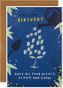 Contemporary Garden Design with Seeded Paper Insert Birthday Card