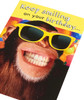 Smiling Chimp Design Birthday Card