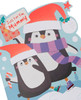 Cute Penguins Design Mummy Christmas Card