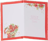 Disney Winnie the Pooh Bouquet Design for The One I Love Christmas Card