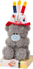Me To You Bear with Cake Hat 16th Birthday Plush