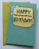 Bright Colour Belated Birthday Card