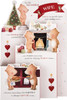 Cute 3D Pop-up Design with Heartfelt Verse Wife Christmas Card