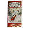 From Glasgow Couple Ride On Reindeer Sleigh Design Christmas Card