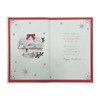 To Both of You Couple Walking in Winter Wonderland Design Christmas Card