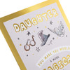 Harry Potter Illustrations Daughter Birthday Card with Activity