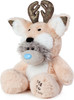 Me to You Tatty Teddy Bear Wearing Reindeer Costume in a Gift Box