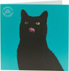 Cat Design Battersea Blank Birthday Card