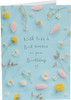 Floral Stem Design Birthday Card