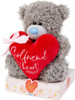 Me to You 7" Padded Heart Bear for Girlfriend