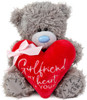 Me to You 7" Padded Heart Bear for Girlfriend