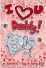 Me To You Bear Daddy My Dinky Bear Valentine's Day Card