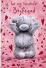 Me To You Bear Wonderful Boyfriend Softly Drawn Valentine's Day Card