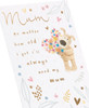 For Mum Floral Design Cute and Heartfelt Boofle Mother’s Day Card
