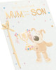 For Brilliant Mum From Son Boofle With Prize Design Mother's Day Card