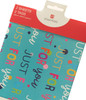Just For You Themed Gift Wrap Pack Contains 2 Sheets & Tags
