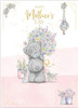 Bear With Bunch Of Flowers Mother's Day Card
