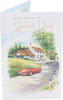 Sports Car & Pub Design Dad Birthday Card