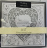 8 Luxury Wedding Invitations Card & Envelopes By Carlton