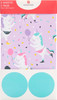 Unicorn Design 2 Sheets of Wrapping Paper & 2 Tags