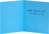 Blue Design Father's Day Card