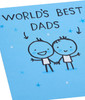 Blue Design Father's Day Card