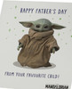 Disney The Mandalorian Funny Design Father's Day Card