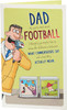 Funny Football Design Dad Father's Day Card