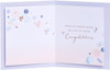 Light Design Wedding Day Congratulations Card