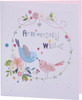 Love Birds Design Anniversary Card