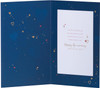 Dark Blue Design Wedding Anniversary Card