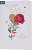 Stunning Rose Design Wife Anniversary Card