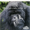 Funny Gorilla Design Dad Father's Day Card 