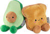 Better Together, Avocado and Toast Pair Soft Toy, Set of 2 Birthday, Valentines Day, Anniversary