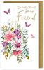 Embellished Lucky To Call You My Friend Birthday Card