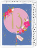 Contemporary Girl 13th Blooming Fun! Birthday Card