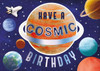 Rocket Adventure Awaits! 3D Pop Up Birthday Card