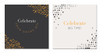 Celebration Cards Pack of 10 Congratulation Birthday Wedding Anniversary 