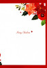 Poinsettia Embellished Magnifique Special Wife Large Christmas Card