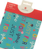 Pack of 6 Just For You Themed Gift Wrap Pack Contains 2 Sheets & Tags