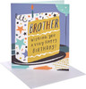 Cake Slice Design Brother Birthday Card