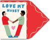 Contemporary Handholding Happiness Valentine's Day Card Contemporary Handholding Happiness Valentine's Day Card